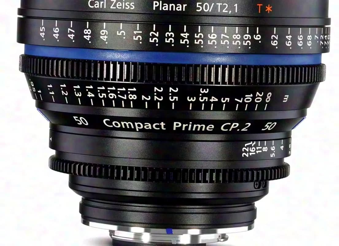 Zeiss Compact Prime CP.2 10pcs Camera Lens Package
