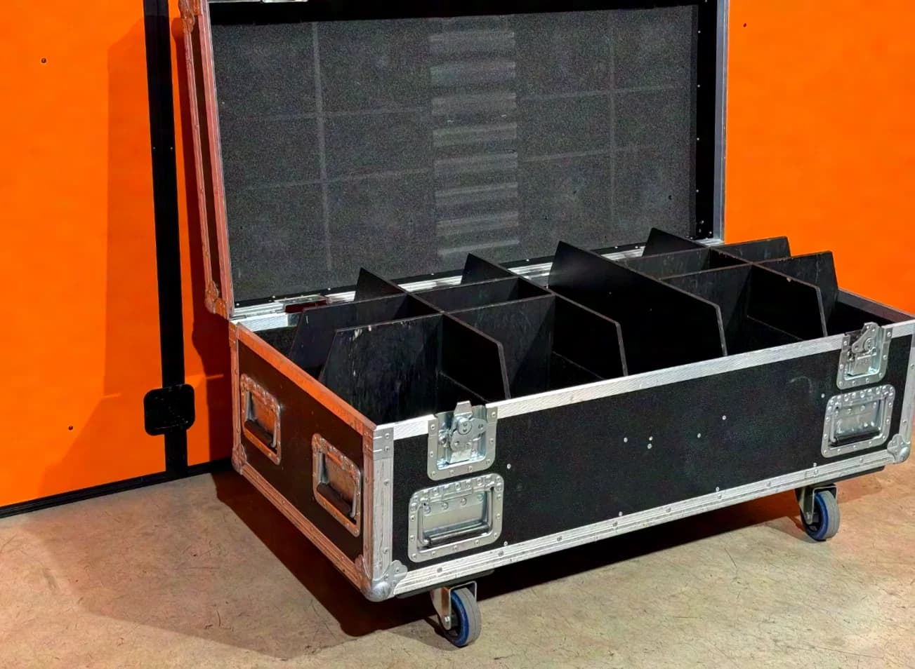 amptown CASES Trunk Case with 8 compartments | suitable for ETC PARNel (8)