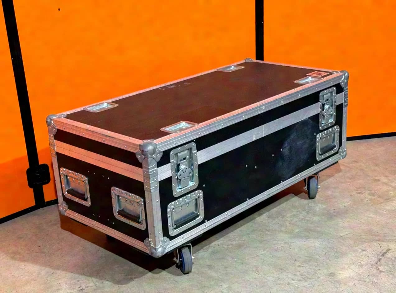 amptown CASES trunk case with 8 compartments | suitable for IGNITION LED Studio PAR (8)