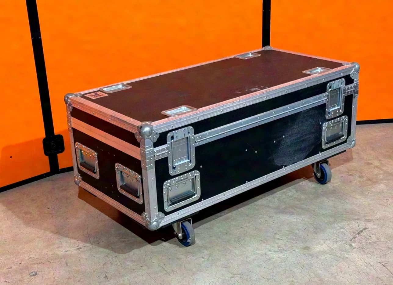 amptown CASES trunk case with 8 compartments | suitable for IGNITION LED Studio PAR (8)