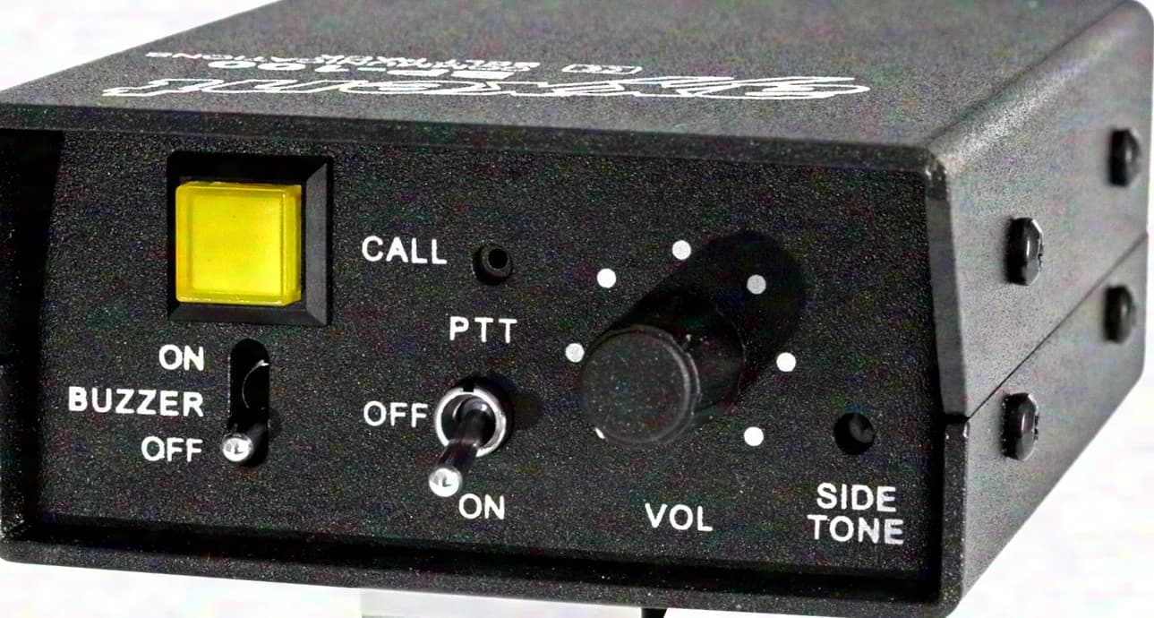 axxent BP100 Intercom Beltpack with Audible and Visual Call Signal