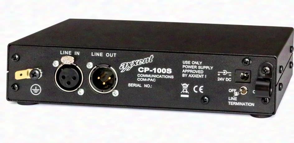 axxent CP100S Intercom single-channel master station 1/2 19" with speaker