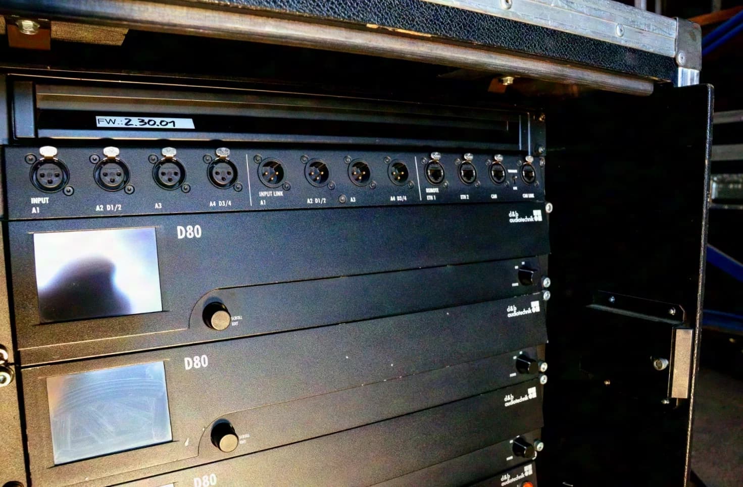 d&b Audiotechnik D80 3-fach Touring Rack LKA25/NLT8