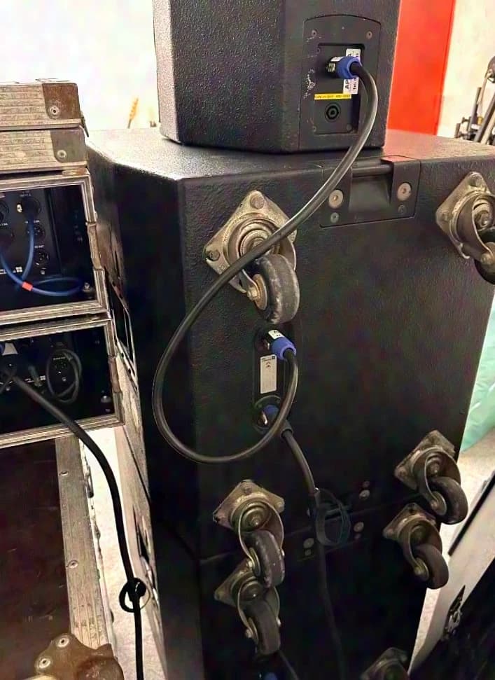 d&b Audiotechnik d&b C 602 / d&b C4 / d&b PA 1200A PA Set d&b complete / Plug and Play
