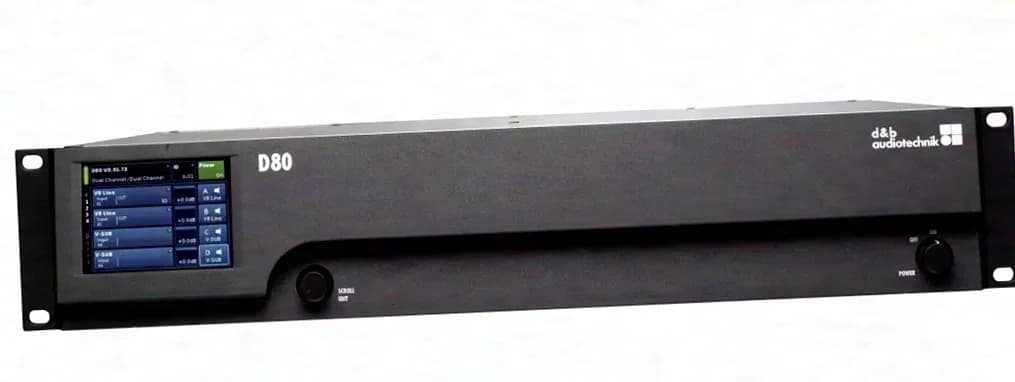 d&b audiotechnik D80 Verstärker Amplifier