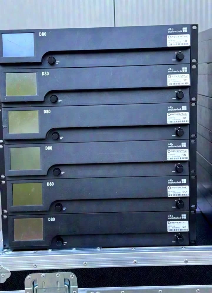 d&b audiotechnik D80 Verstärker Amplifier