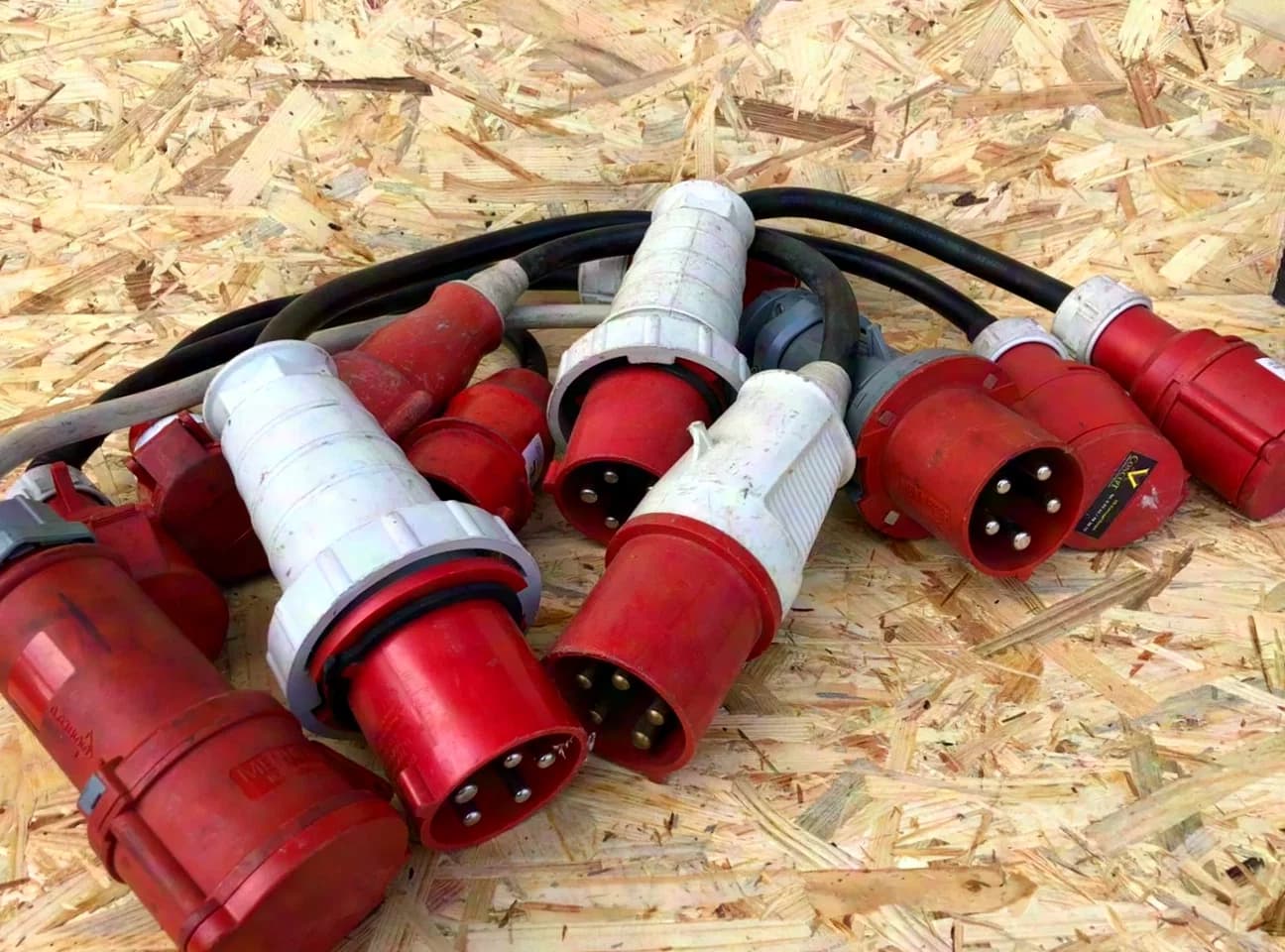 Various CEE Adapters, Plugs and Sockets