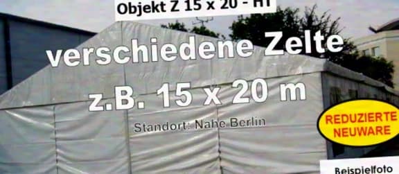 various tents e.g. 15x20m - 5m bay spacing - NEW GOODS