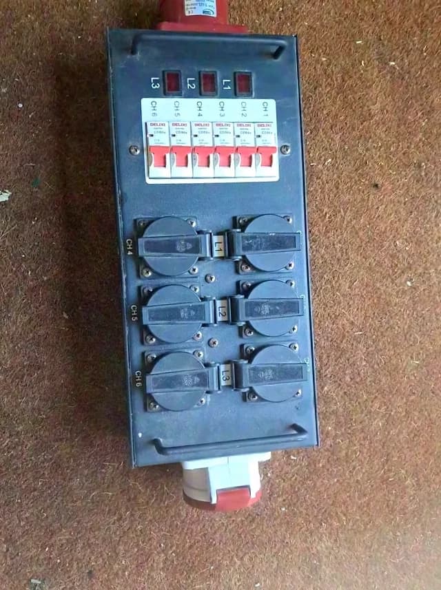 elation pdb 32/6 power distrit box