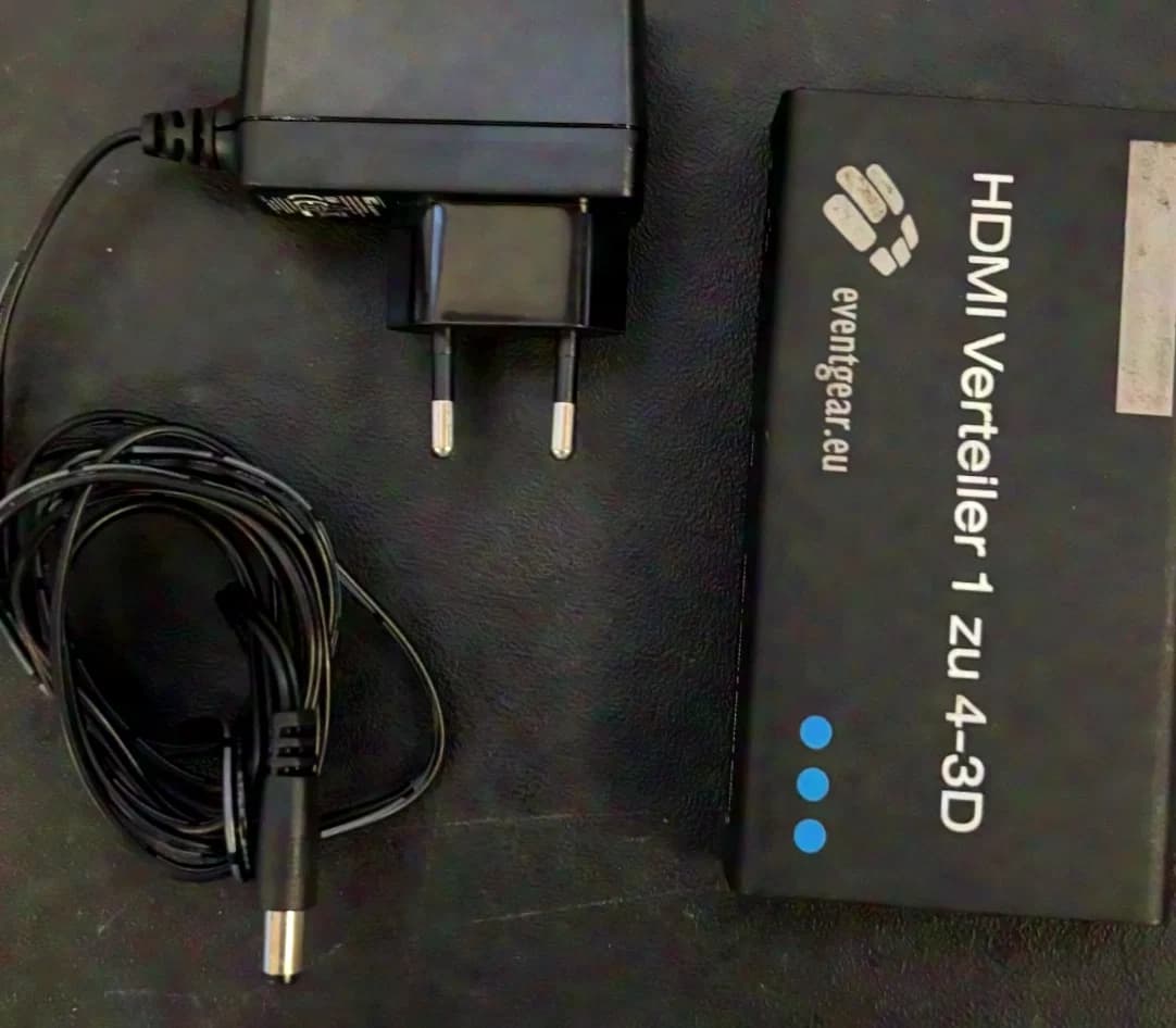 eventgear.eu HDMI splitter 1 to 4-3D