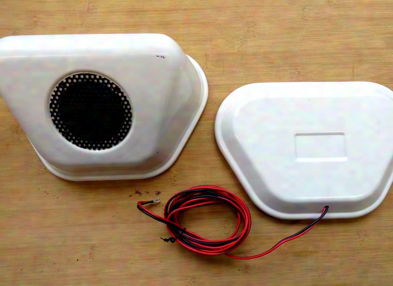 heddier SF-Mono shop window speaker through-glass speaker