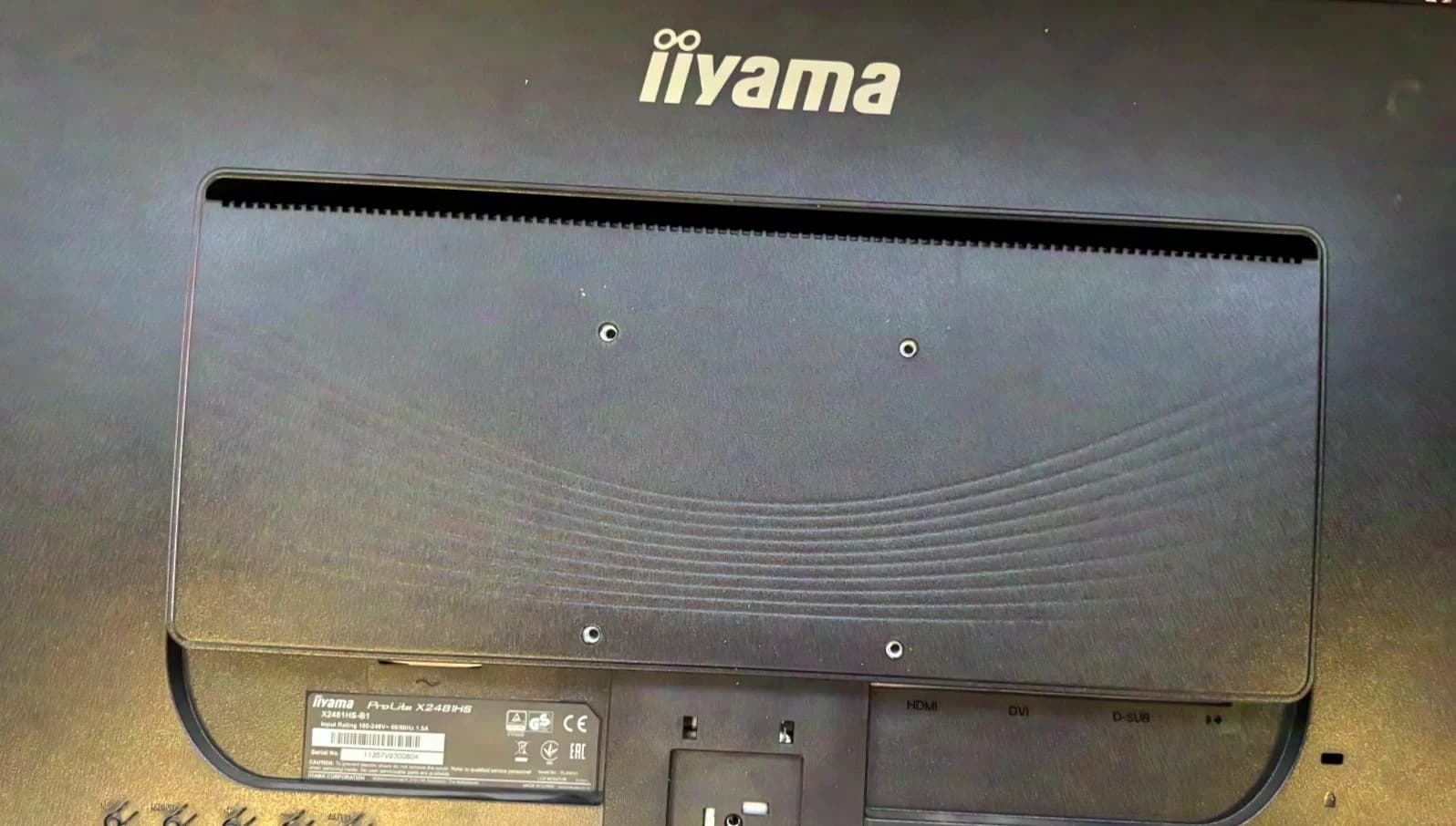 iiyama ProLite x2481HS-B1 50/60hz Monitor without monitor stand