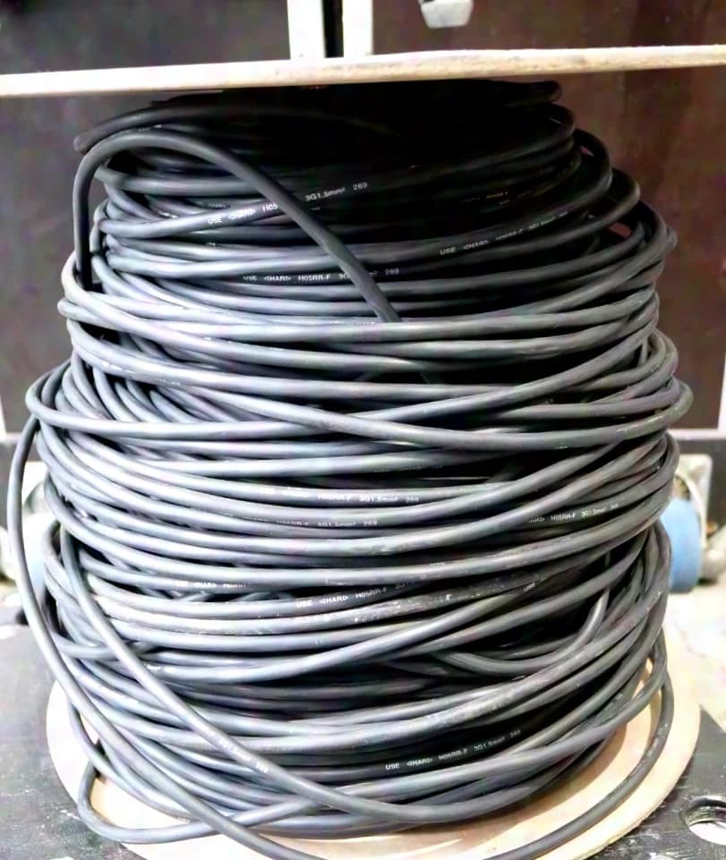 n.a. Rubber cable H05RR-F 3G1,5