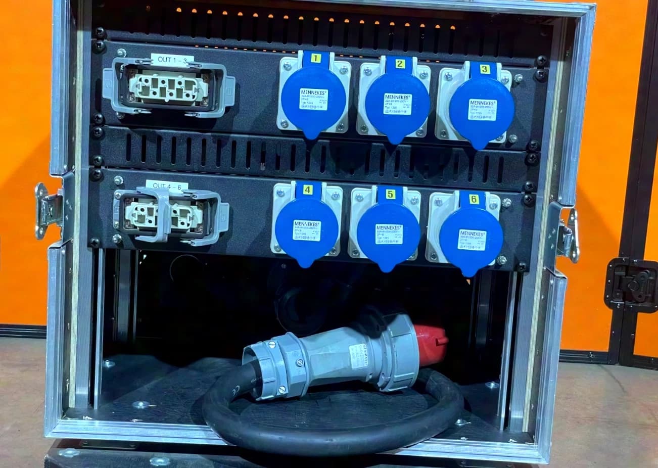 transtechnik ALEX 6x5 M | 6x5kW Dimmerpack incl. power distributor & rack