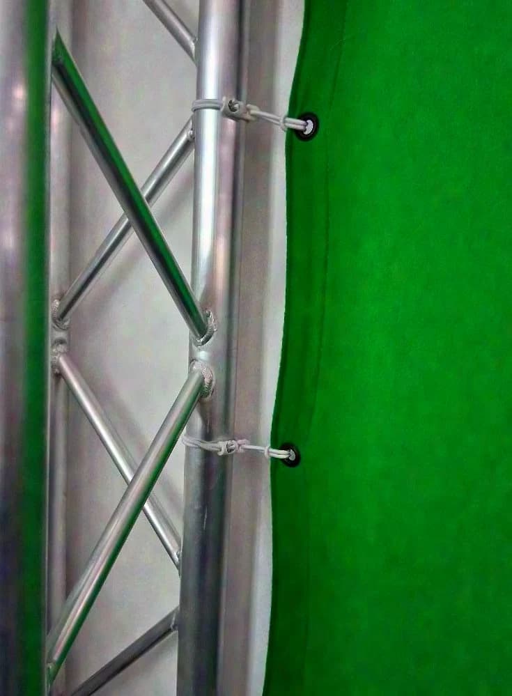 unknown GreenScreen 2.25 * 4.40 m with eyelets, fabric only