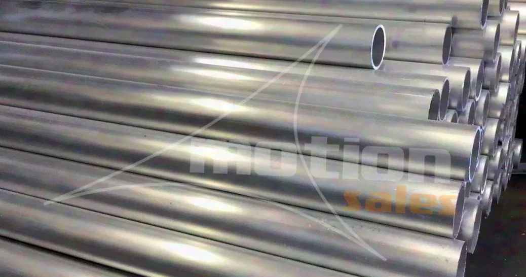 Aluminium tube 50mm silver - various lengths