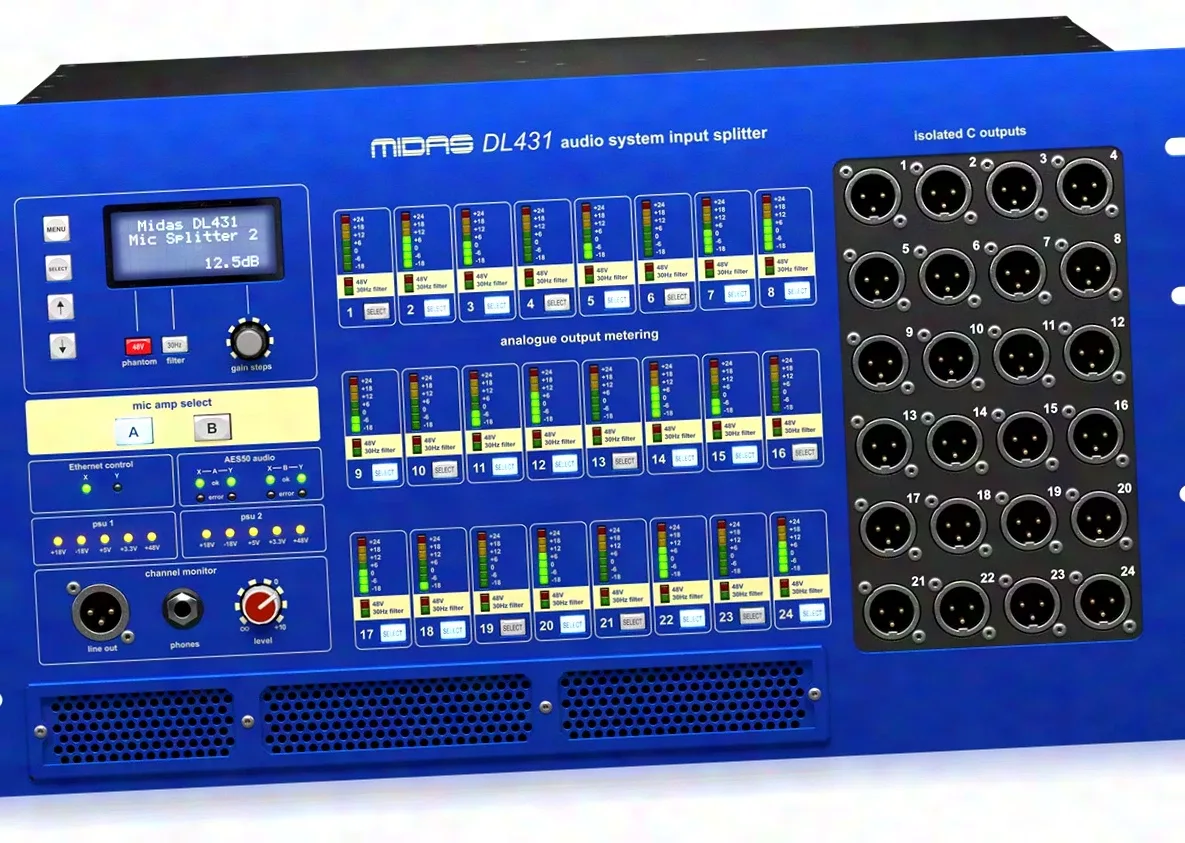 MIDAS Audio Pro Series DL431