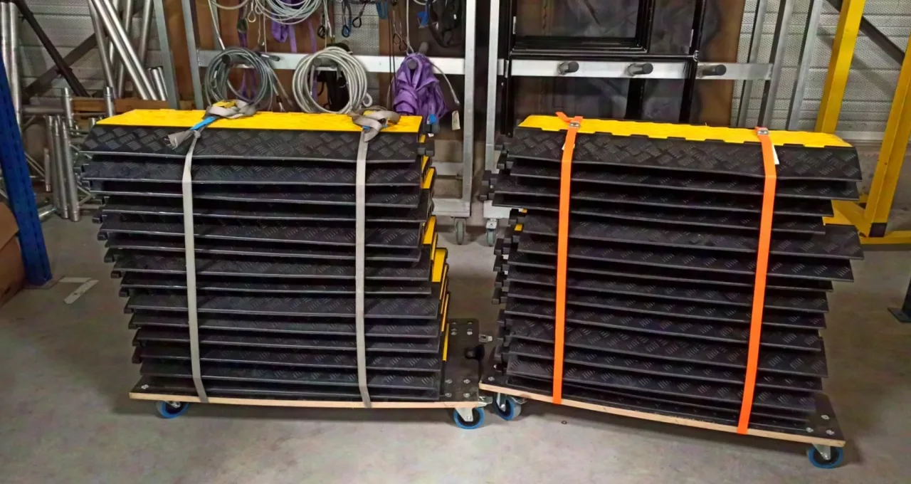 4-channel cable ramps