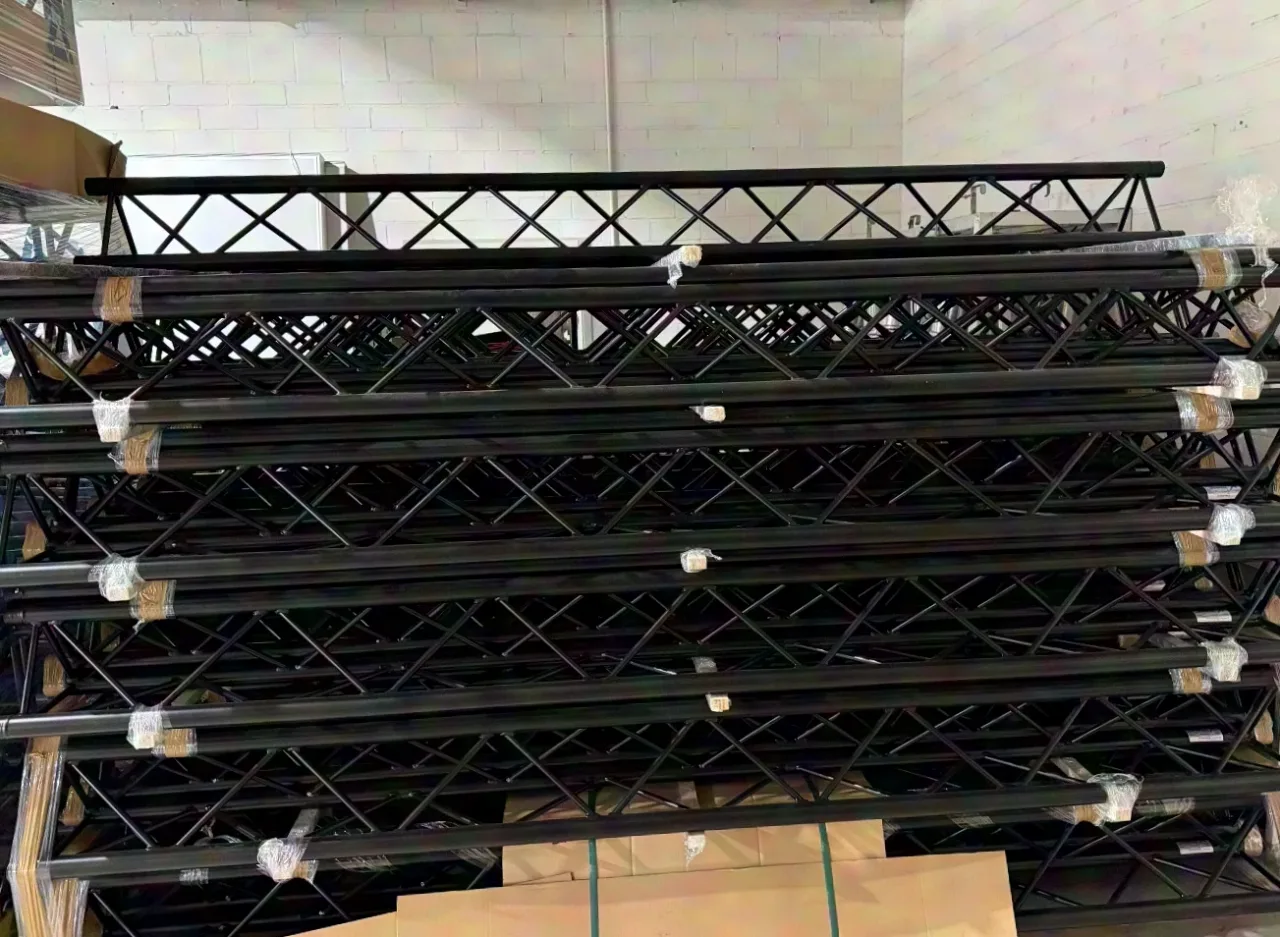 Prolyte H30D-L300 Truss 300cm Straight Aluminum black 3mm 3-Point Truss 3m