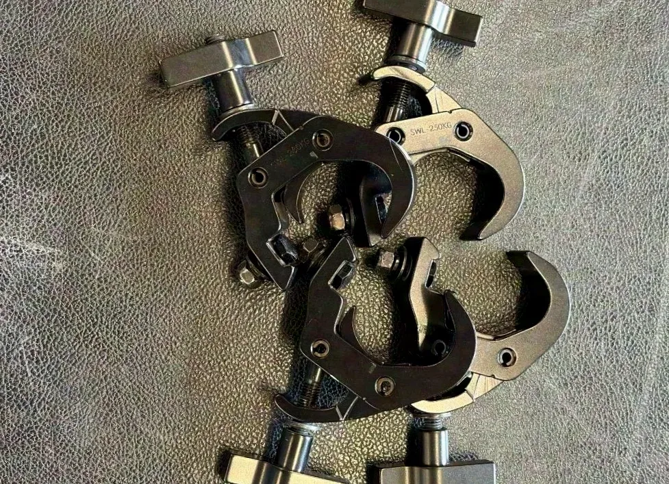Quick Trigger Clamp / black pipe clamp 48-51mm, 250Kg