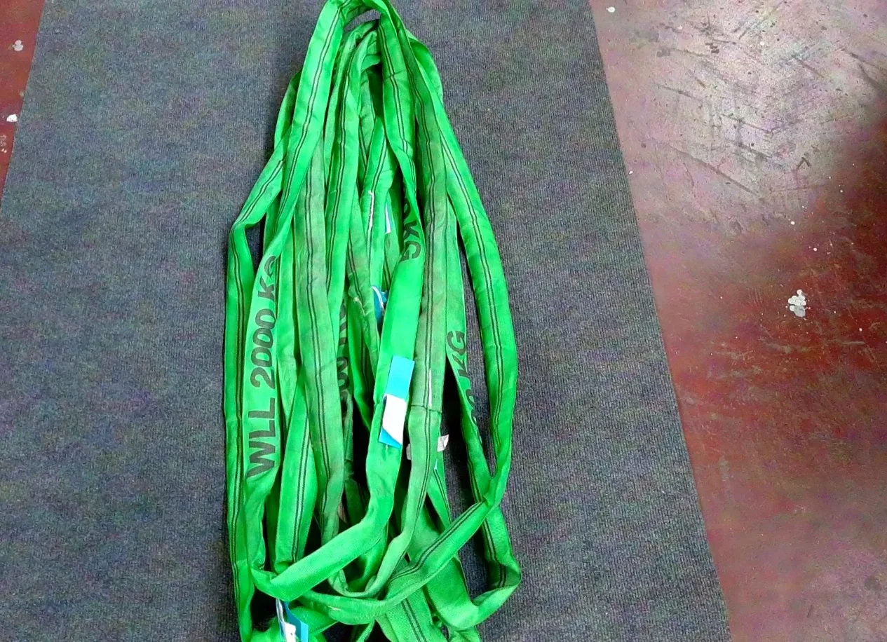 Round sling WLL 2000kg green 1m