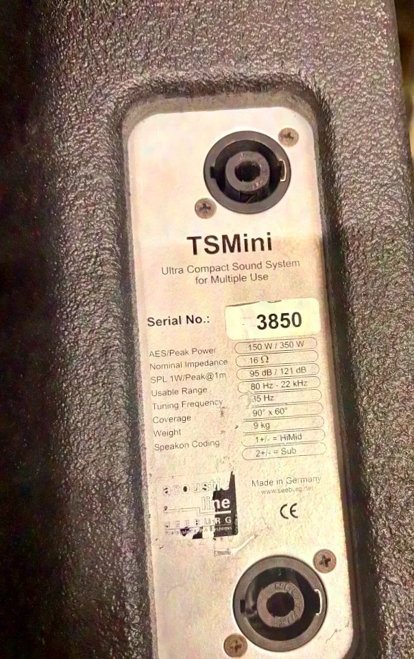 Seeburg Acoustic-Line TS Mini Set