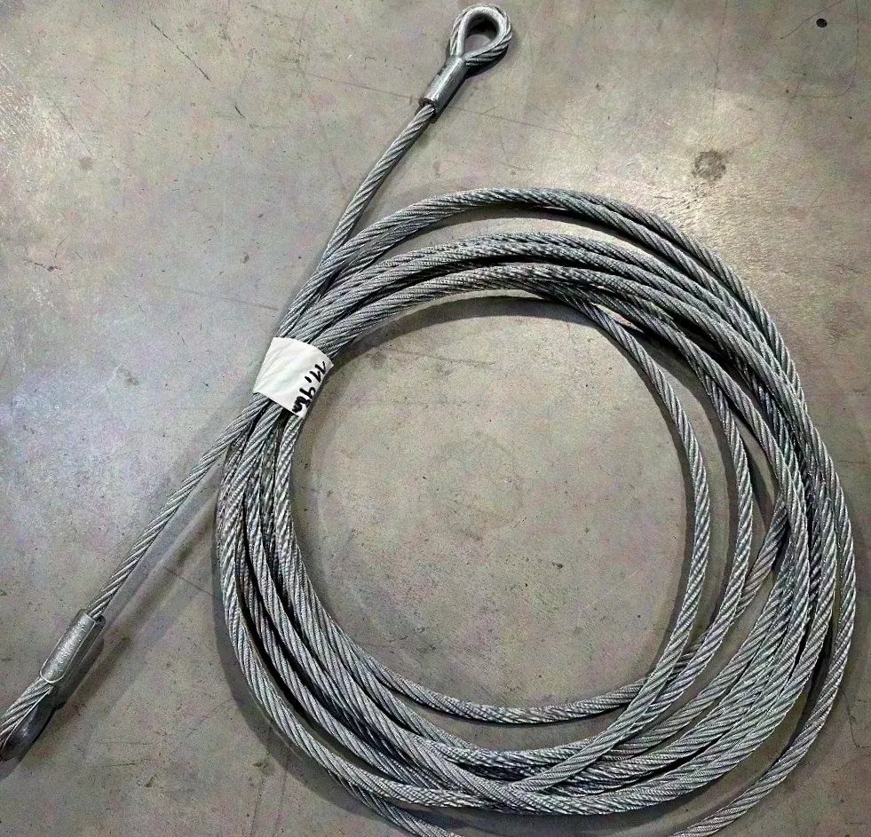 Steel cable, 11.95m - 10mm thickness
