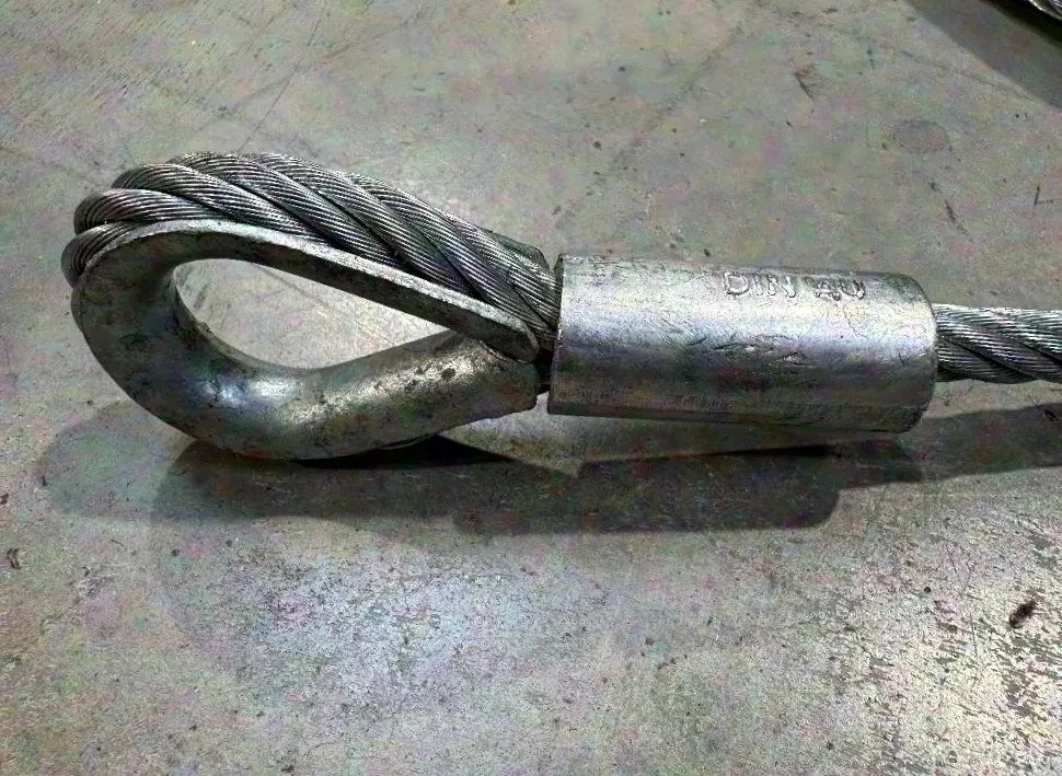 Steel cable, 7.40m - 10mm thickness