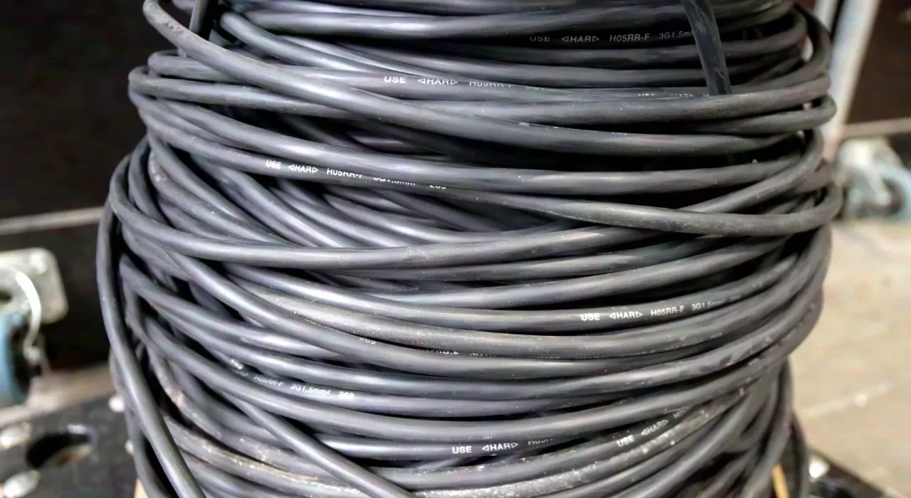 n.a. Rubber cable H05RR-F 3G1,5