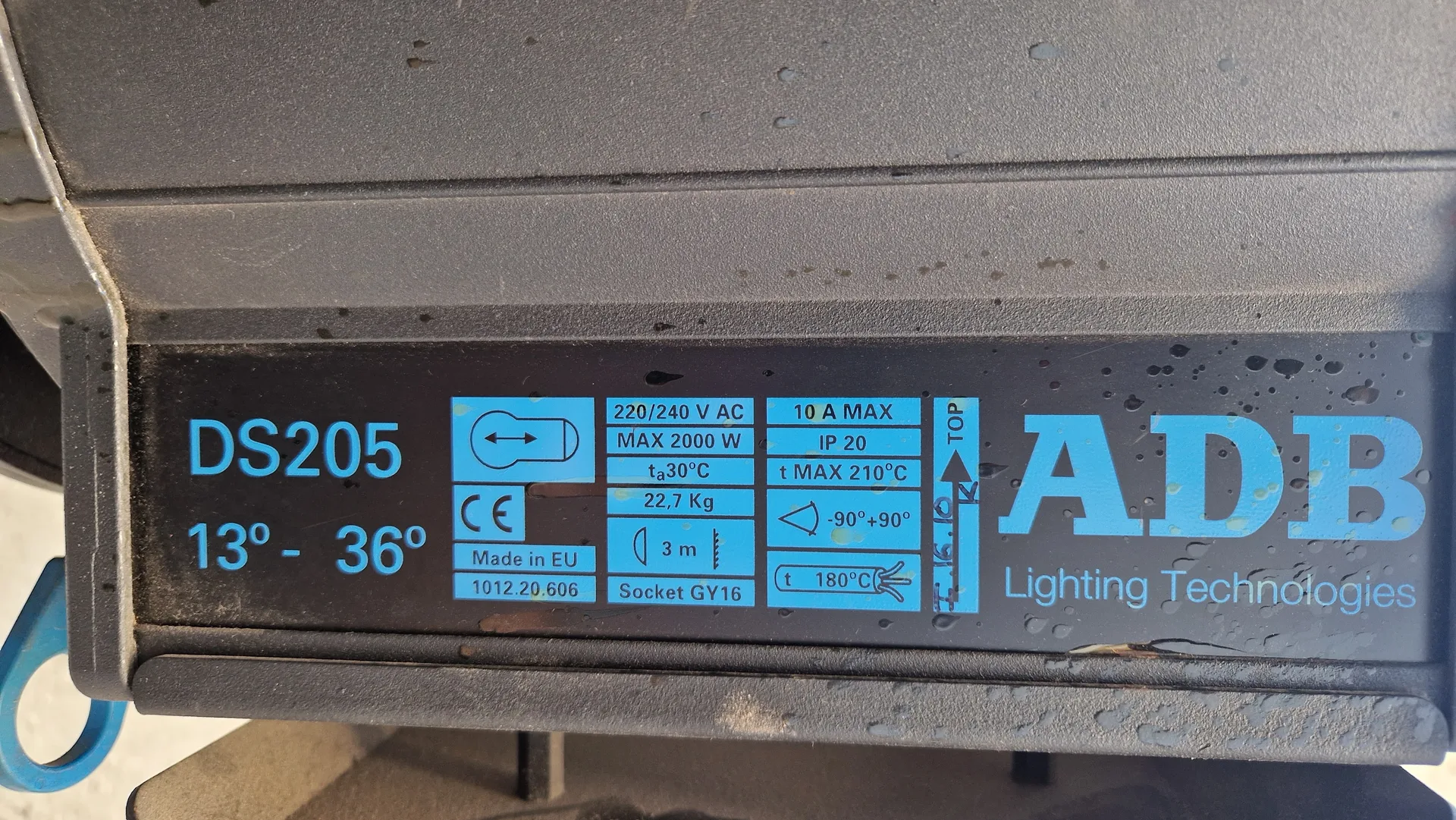 ADB DS205 2kW Profile Spotlight