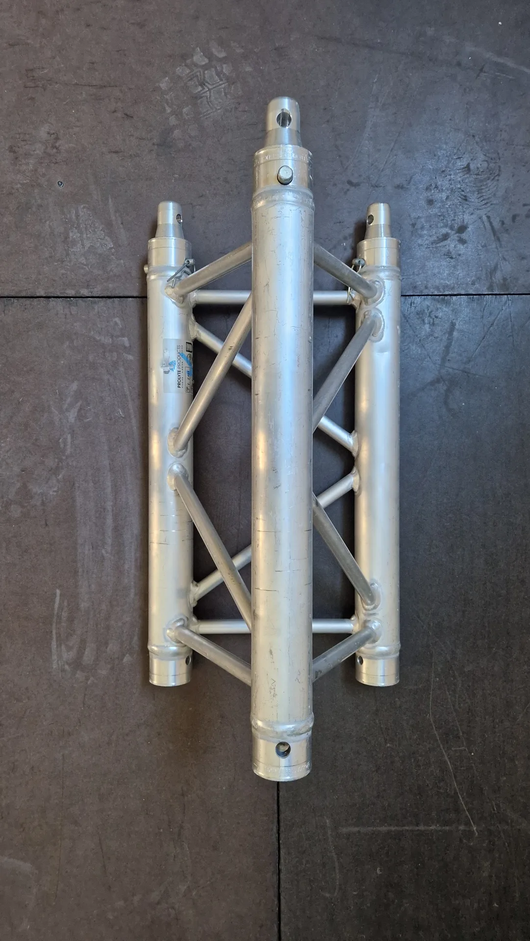 Triangular aluminum structure - 0.5m - 10 pieces