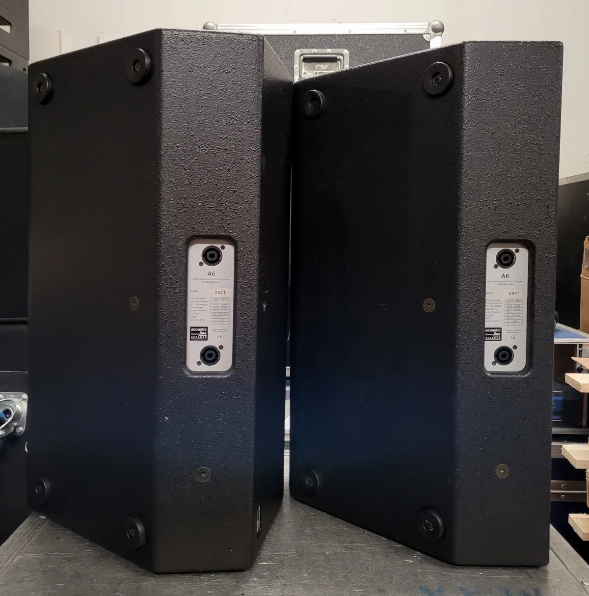 Seeburg Acoustic Line A6 Boxes